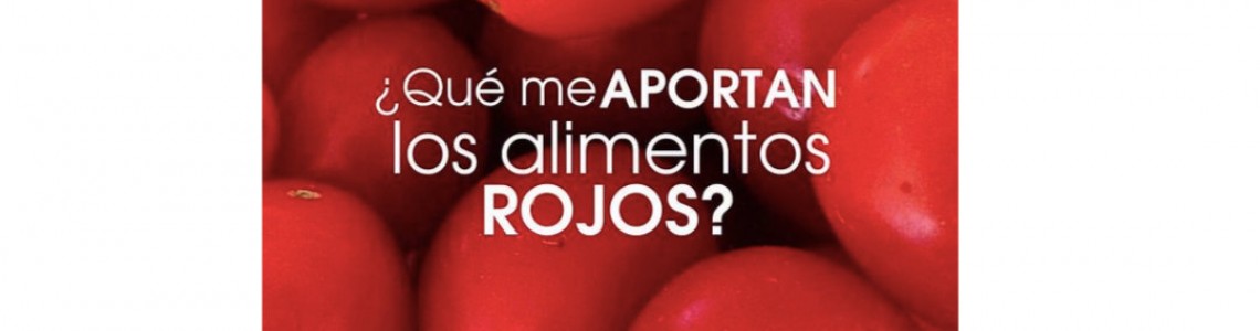 ¿Que me aportan los alimentos rojos?